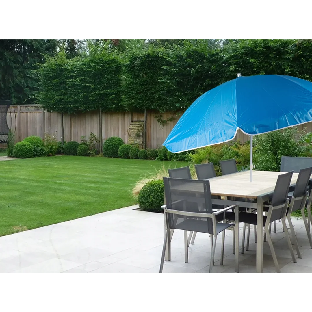 Parasol Plażowy Ogrodowy Balkonowy Duży XXl Z Filtrem UV 210cm Składany 14416 — zdjęcie 8