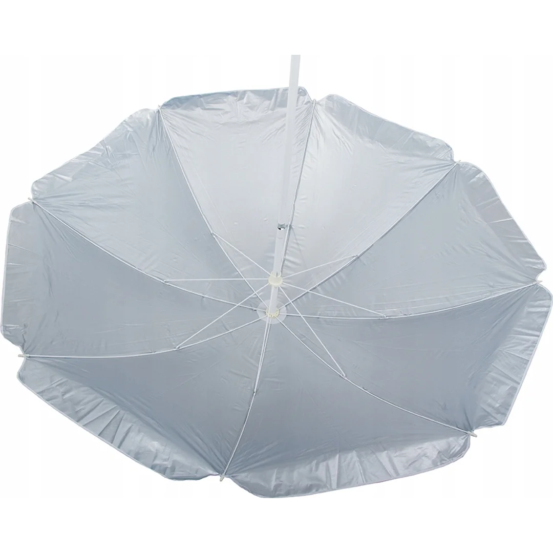 Parasol Plażowy Ogrodowy Balkonowy Duży XXl Z Filtrem UV 210cm Składany 14416 — zdjęcie 10