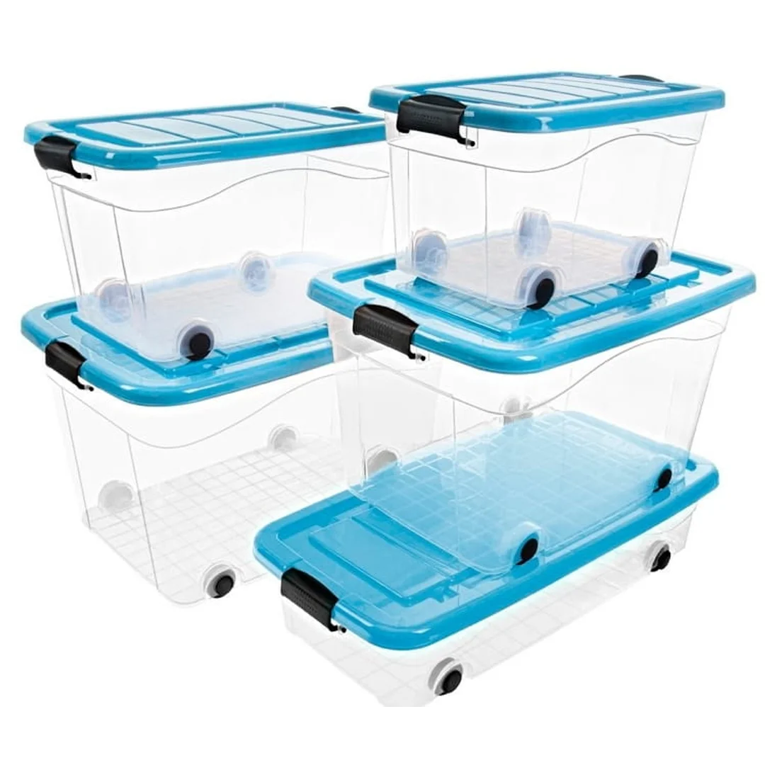 Pojemnik Roller Box 20L, Pokrywa Turkus — zdjęcie 3
