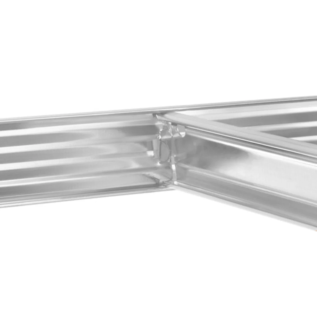 Regał Magazynowy PAKO Srebrny 180x100x60 5 Półek 1000 Kg — zdjęcie 9