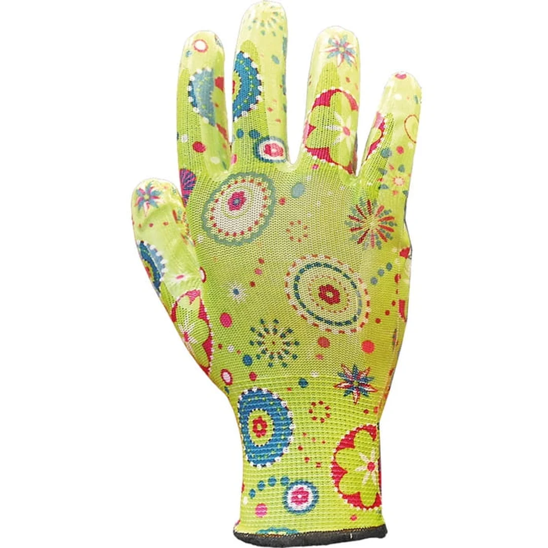 Rękawice ogrodowe / Kolorowe / RGARDEN-NI - 12 Par (6 - XS) — zdjęcie 5