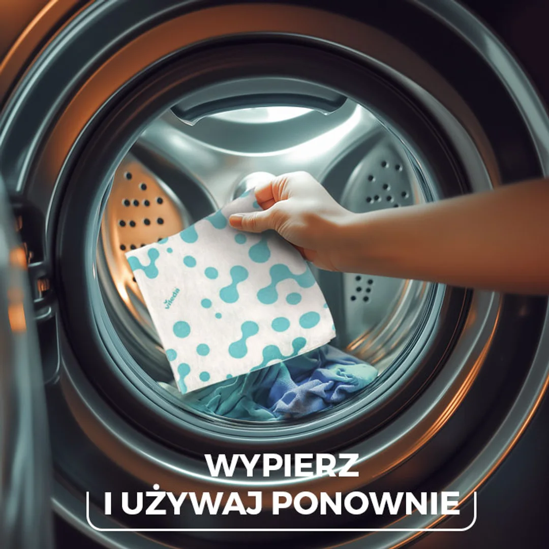 Ściereczka uniwersalna z enzymami Vileda Pro Clean 4 szt. — zdjęcie 17