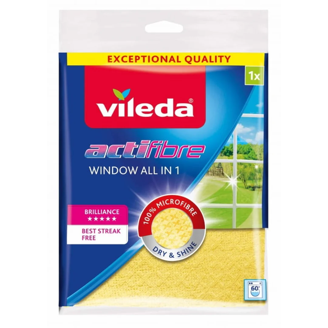 Ściereczka Vileda ACTIFIBRE okienna 1 szt. — zdjęcie 2