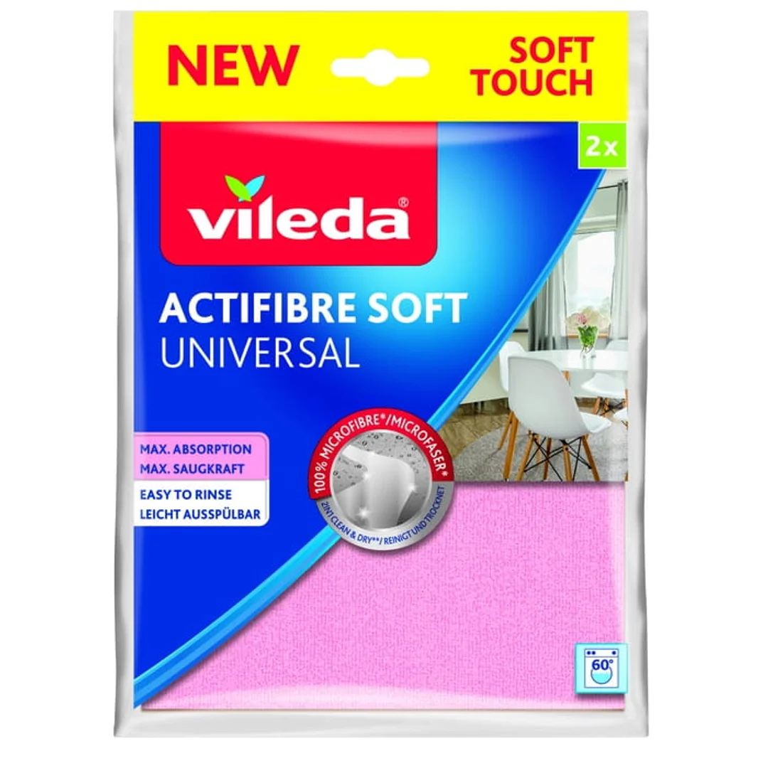 Ściereczka Vileda ACTIFIBRE Soft 2 szt. — zdjęcie 2