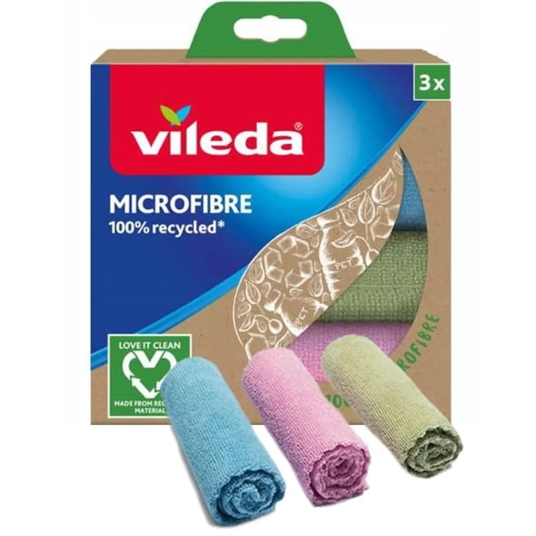 Ściereczka Vileda Mikrofibra 100% Recycled 3 szt. — zdjęcie 3