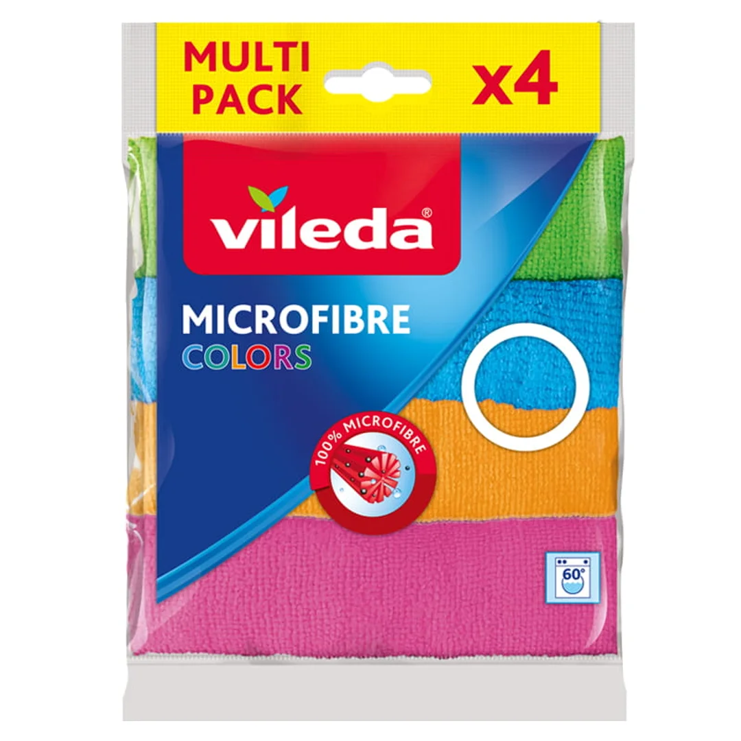 Ściereczka Vileda Mikrofibra COLORS 4 szt. — zdjęcie 2