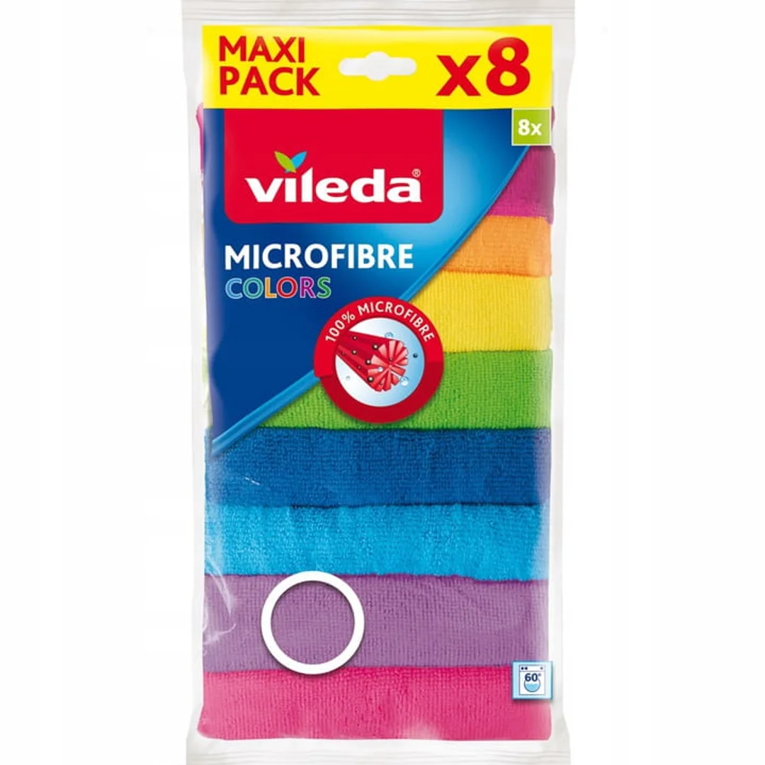 Ściereczka Vileda Mikrofibra COLORS 8 szt. — zdjęcie 6