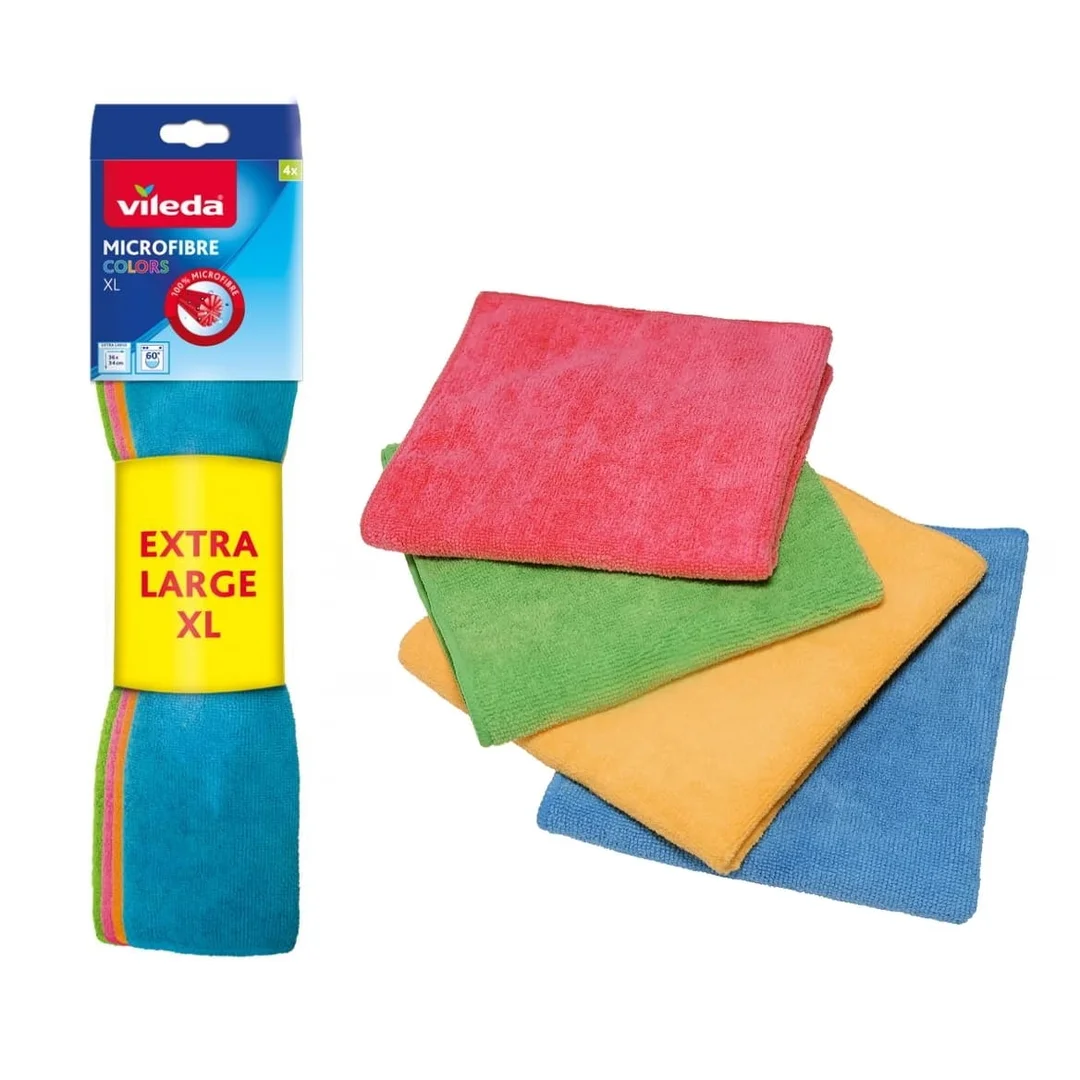 Ściereczka Vileda Mikrofibra COLORS EXTRA LARGE 4 szt. — zdjęcie 2