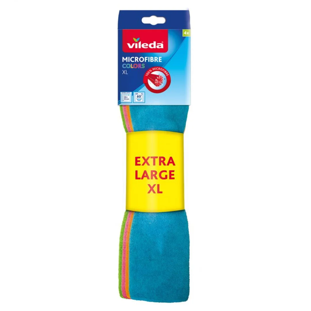 Ściereczka Vileda Mikrofibra COLORS EXTRA LARGE 4 szt. — zdjęcie 4