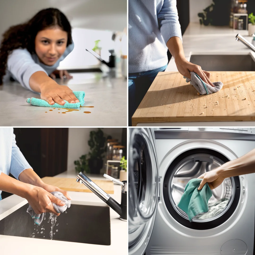 Ściereczka z mikrofibry z enzymami Vileda Pro Clean 2 szt. — zdjęcie 19