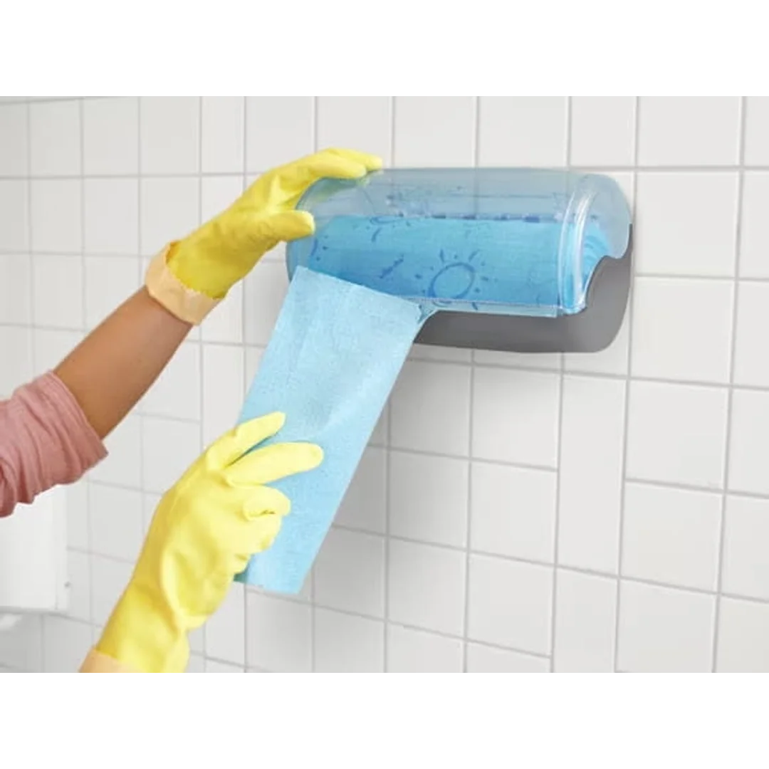 Ścierka w rolce Quick'n Dry roll 10 m Niebieska — zdjęcie 3