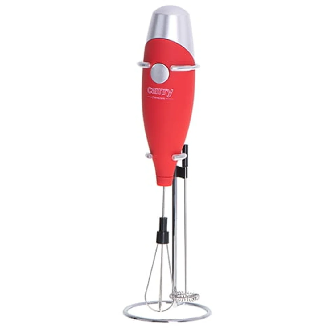 Spieniacz Do Mleka Z Mieszadłem I Stojakiem CAMRY CR 4501 red — zdjęcie 6
