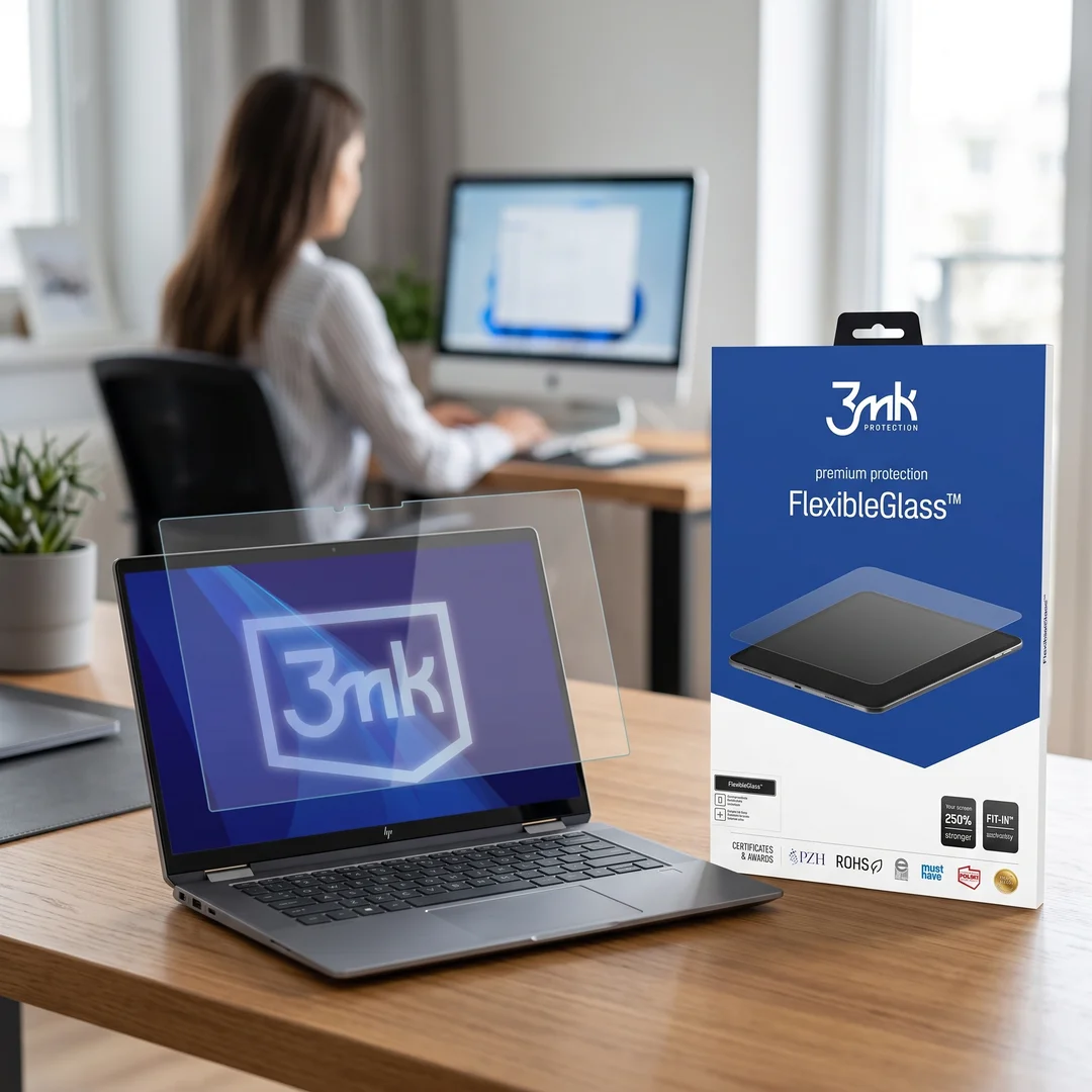 Szkło Hybrydowe HP OmniBook X Flip NG AI 14" - up to 15" 3mk FlexibleGlass — zdjęcie 15