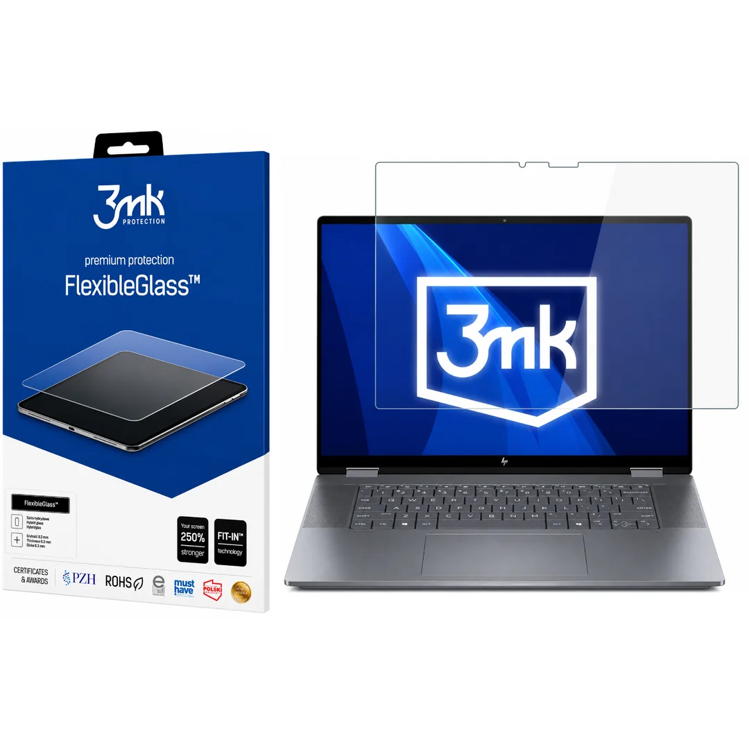 Szkło Hybrydowe HP OmniBook X Flip NG AI 14" - up to 15" 3mk FlexibleGlass — zdjęcie 6