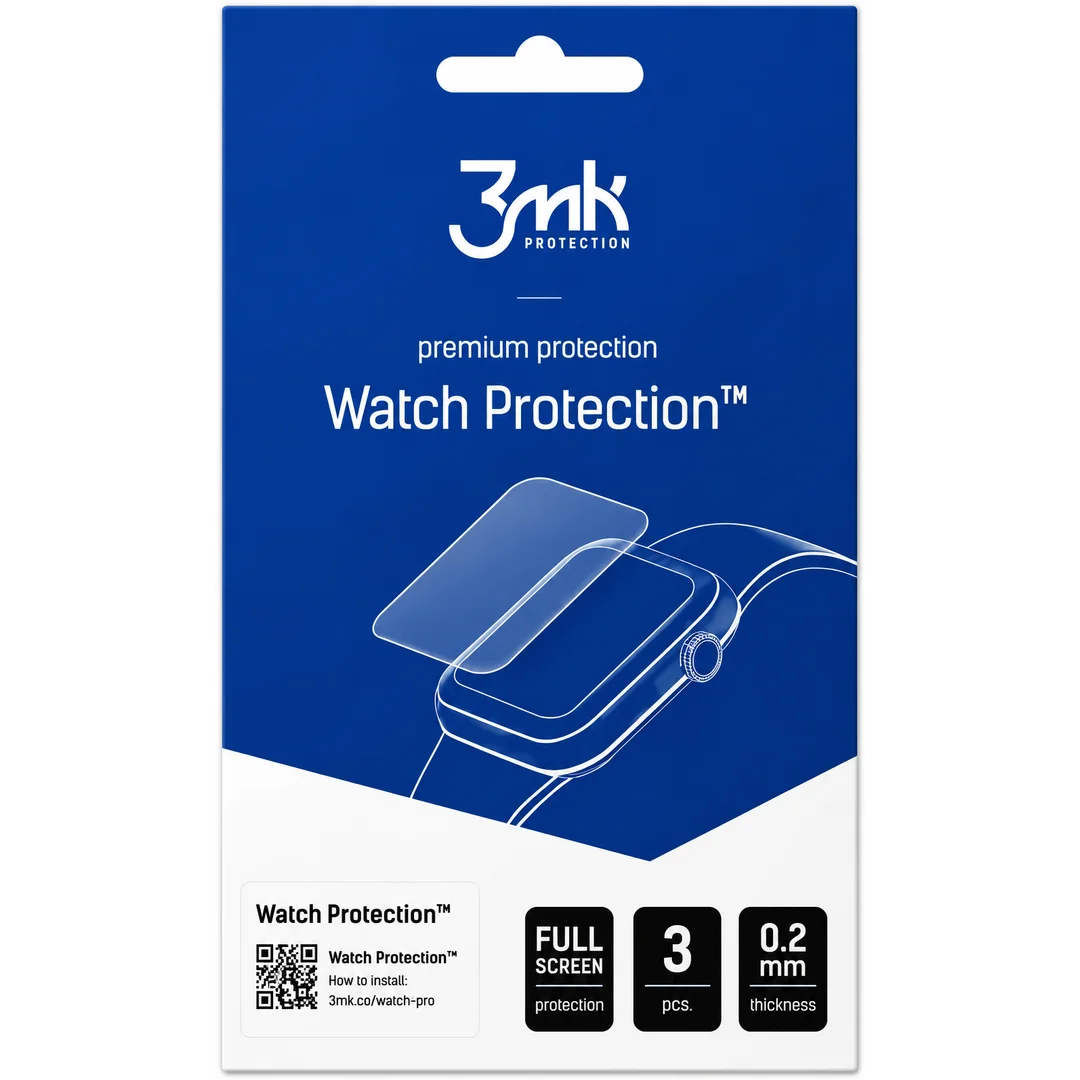 Szkło Hybrydowe Realme Watch S5 - 3mk Watch Protection FlexibleGlass — zdjęcie 2
