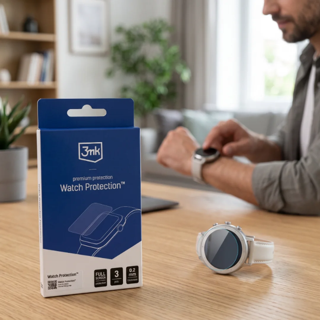 Szkło Hybrydowe Realme Watch S5 - 3mk Watch Protection FlexibleGlass — zdjęcie 9