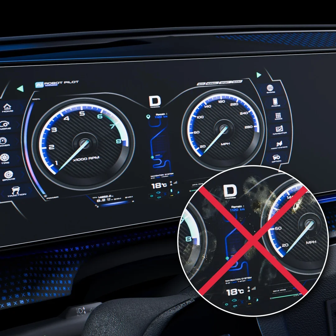 Szkło Matowe Skoda Octavia IV Amundsen-Swing (2019 - 2024) - 3mk BladeShield Center Display — zdjęcie 5
