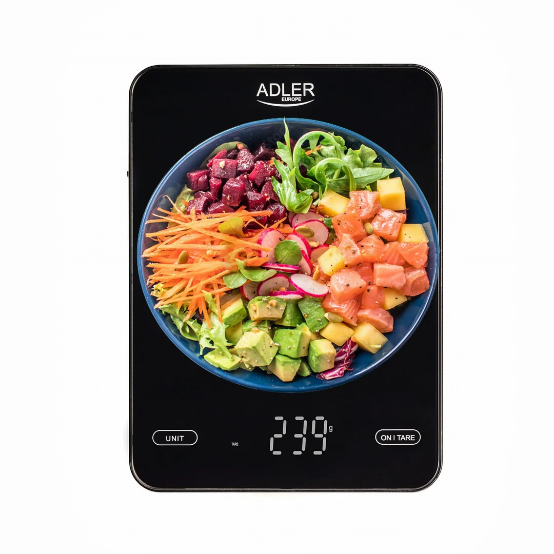 Waga Kuchenna 10 kg Ładowana Przez USB ADLER AD 3177b — zdjęcie 5