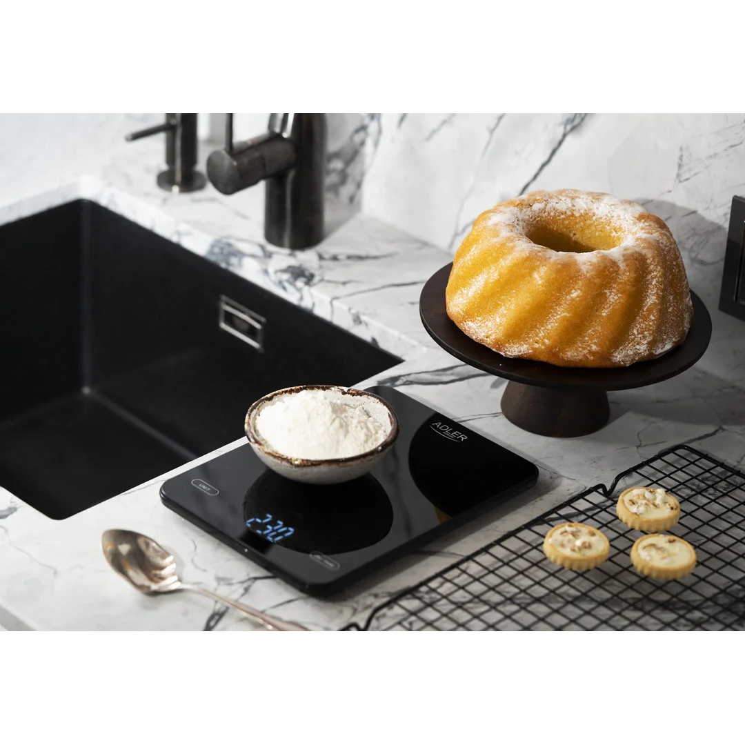 Waga Kuchenna 10 kg Ładowana Przez USB ADLER AD 3177b — zdjęcie 8