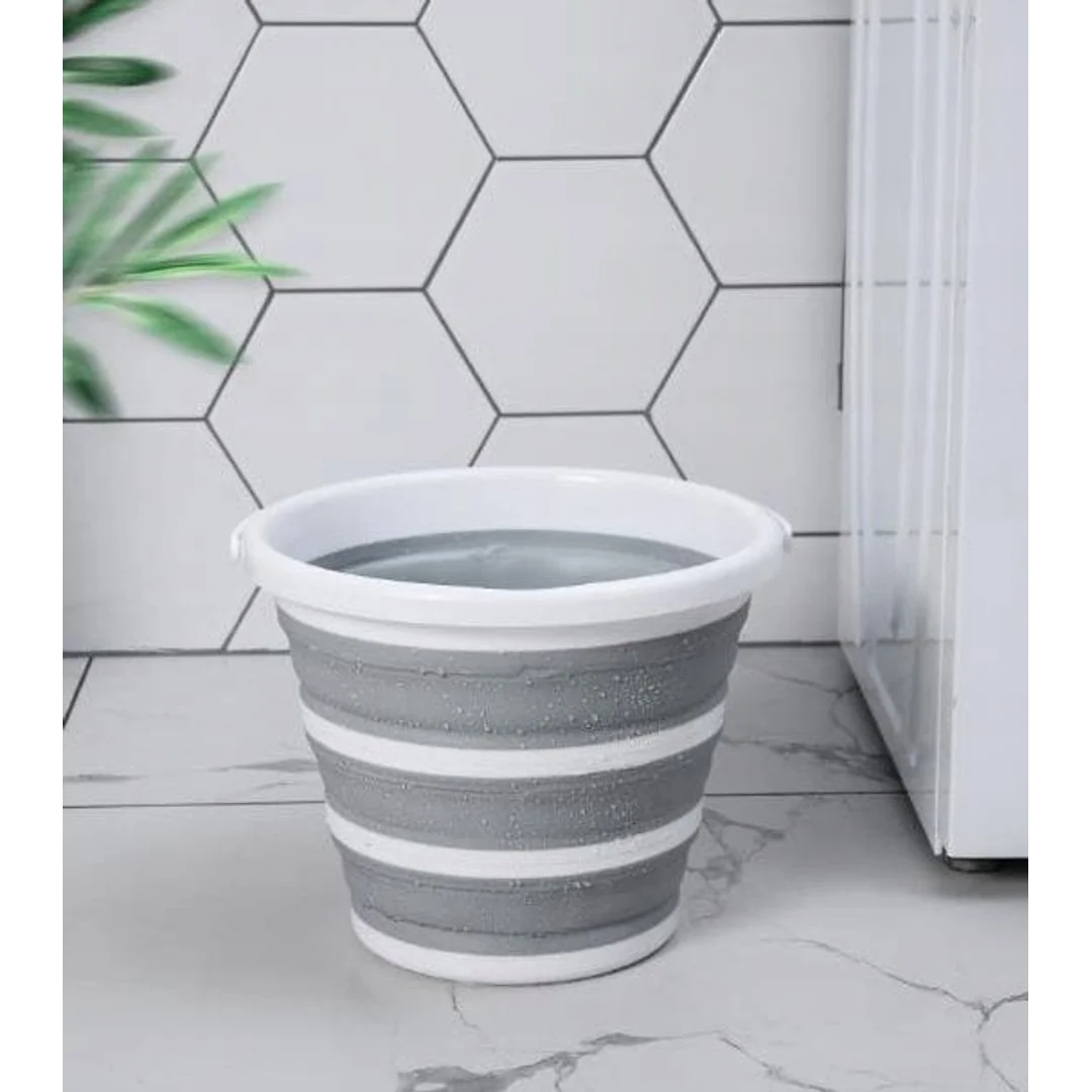 Wiadro silikonowe składane 10L — zdjęcie 2