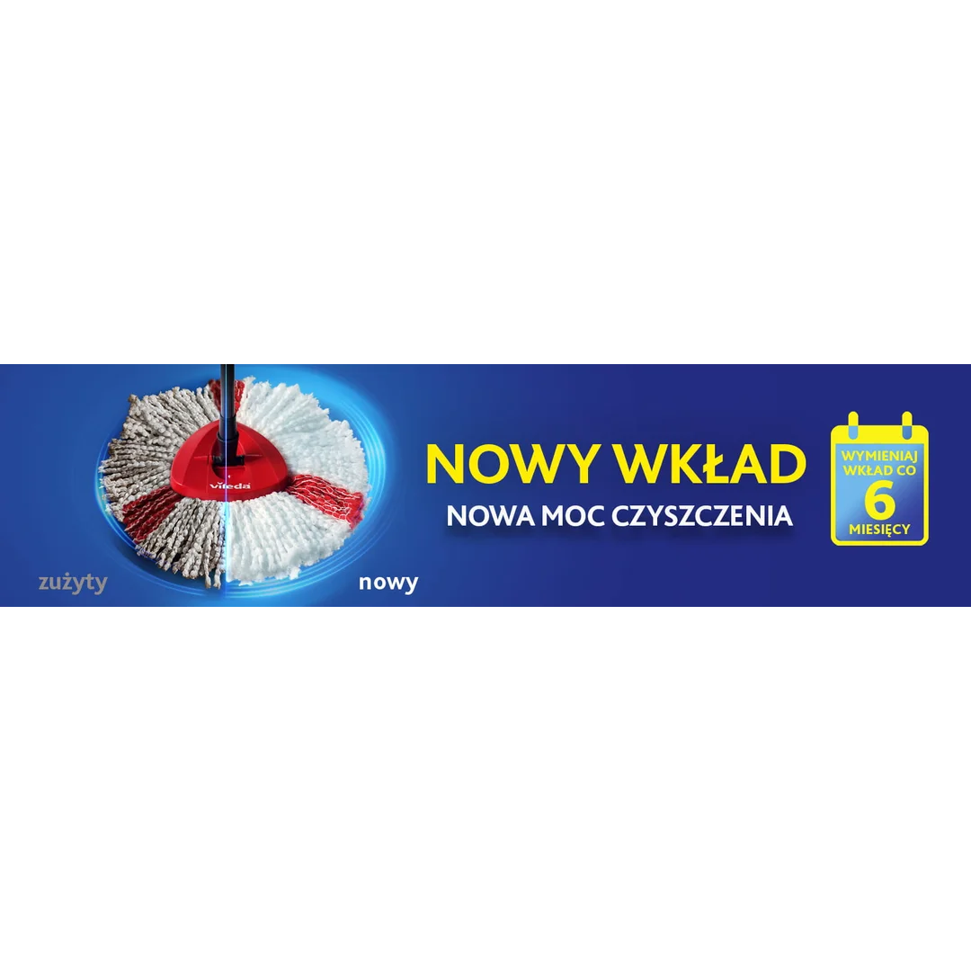 Wkład do mopa obrotowego Vileda TURBO 2w1 2szt. — zdjęcie 4