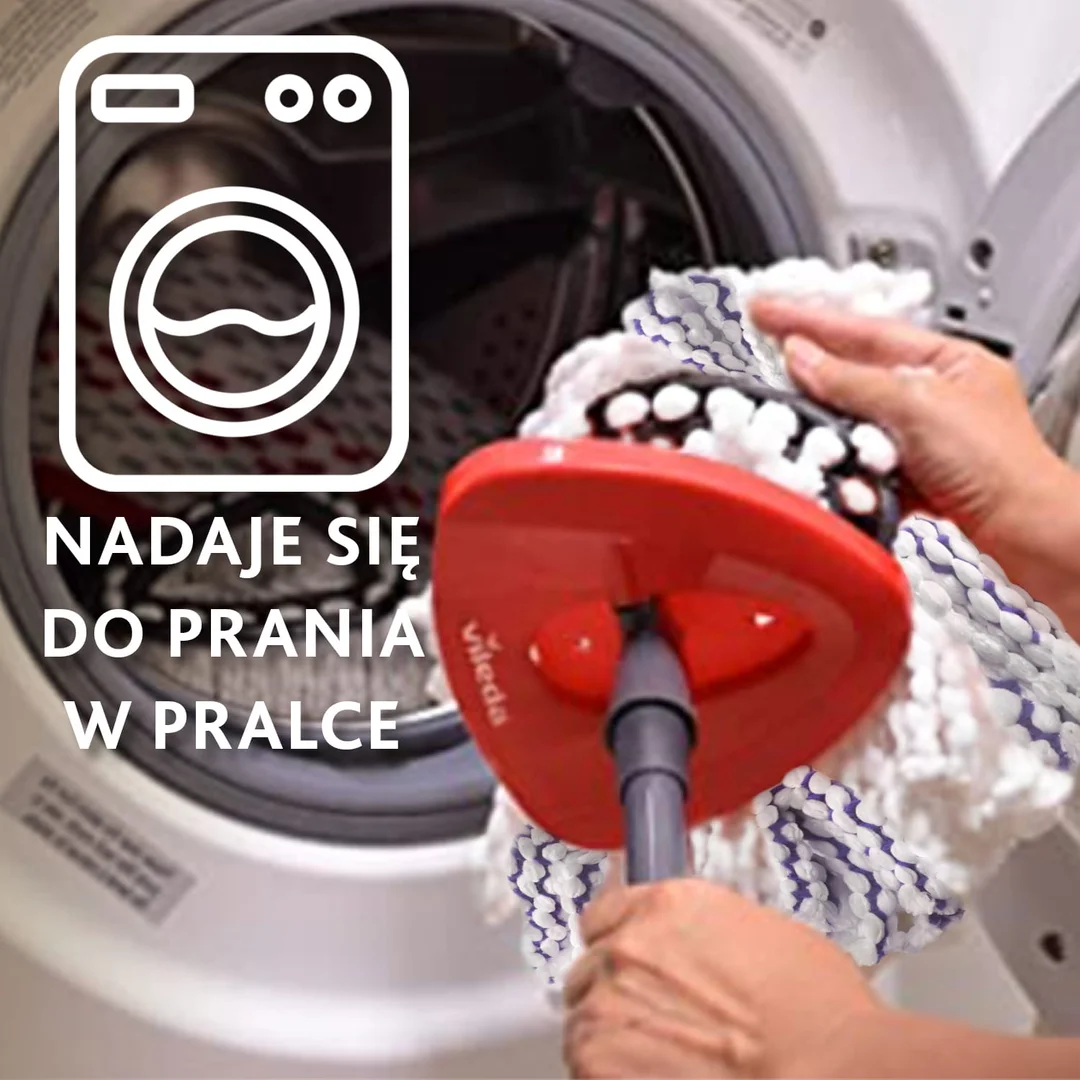 Wkład do mopa obrotowego Vileda TURBO 3w1 Microfibre — zdjęcie 5