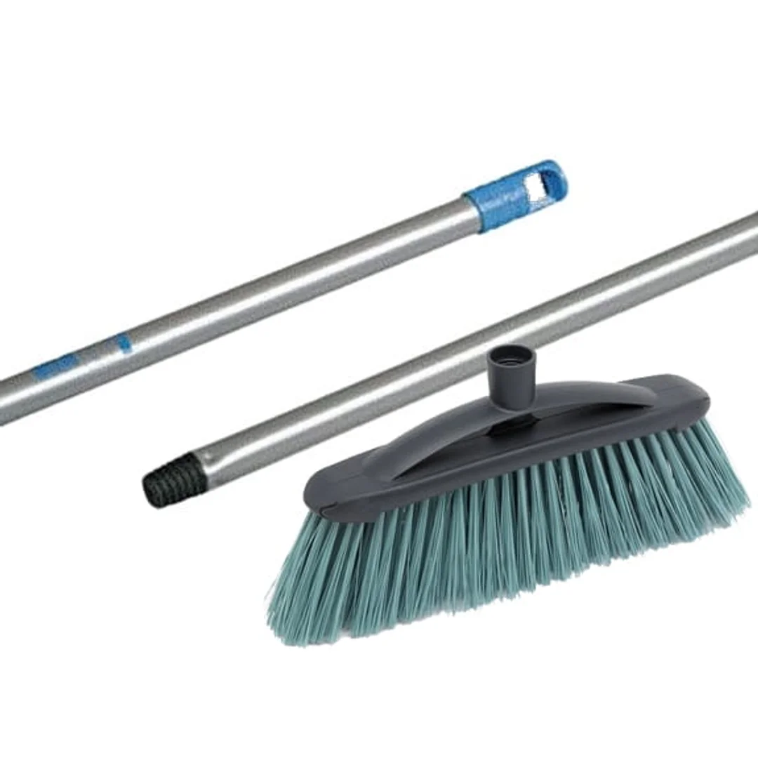 Zestaw Miotła Eco twarda 30 cm + Kij do szczotki z gwintem — zdjęcie 2