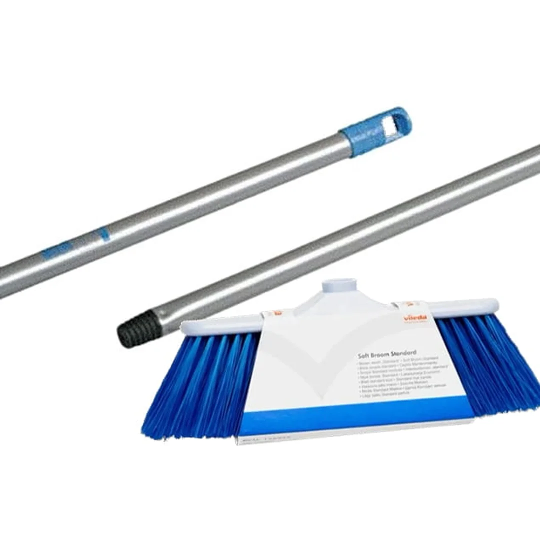 Zestaw Miotła Standard Economic miękka 30 cm + Kij do szczotki z gwintem — zdjęcie 2