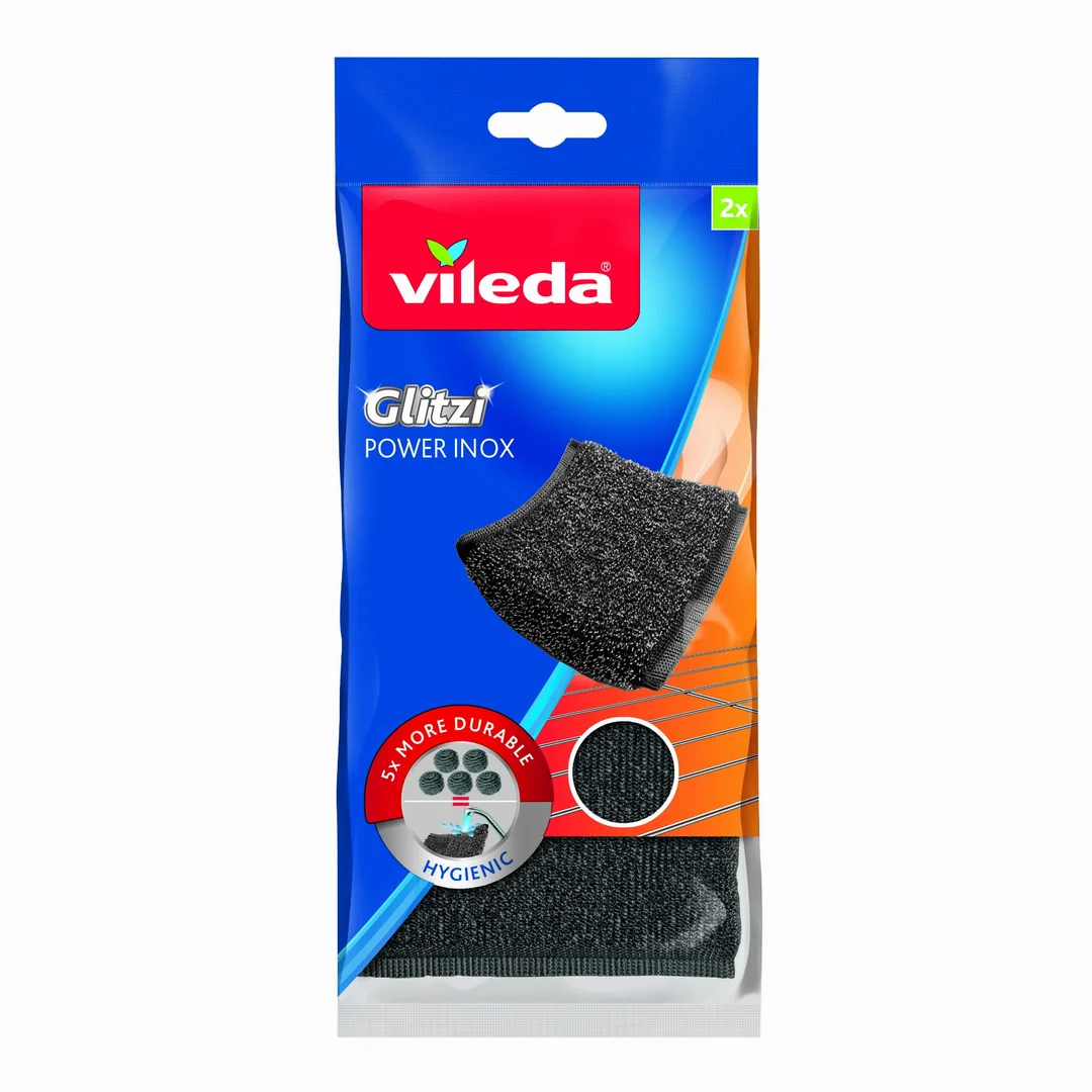 Zmywak Vileda Glitzi Power INOX 2 szt. — zdjęcie 6
