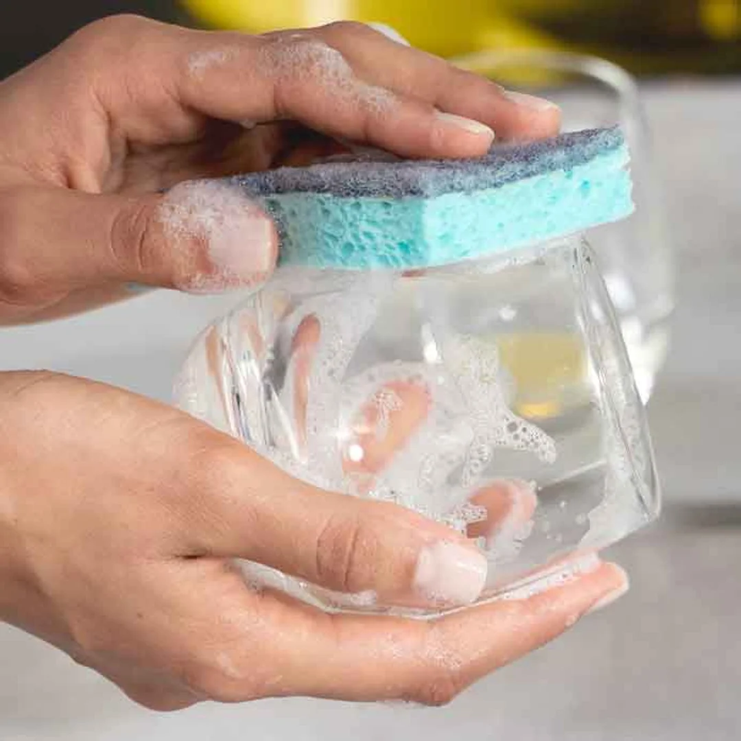 Zmywak wiskozowy z enzymami Vileda Pro Clean 2 szt. — zdjęcie 9
