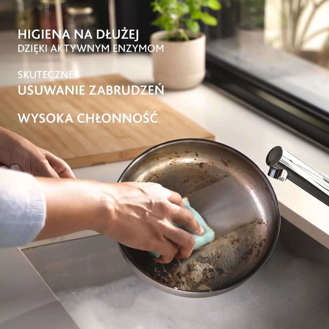 Zmywak z enzymami Vileda Pro Clean 2 szt. — zdjęcie 16