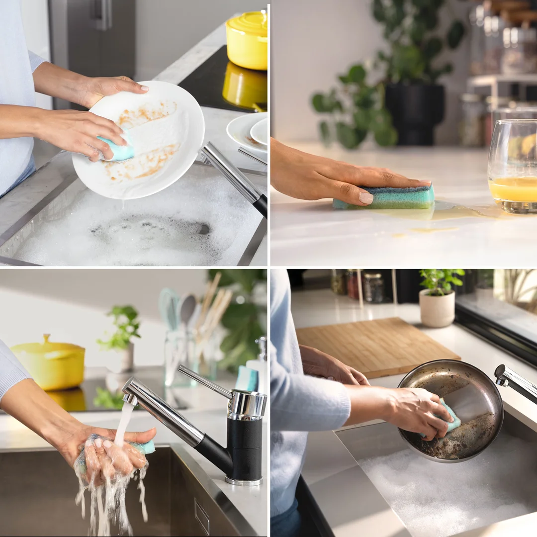 Zmywak z enzymami Vileda Pro Clean 2 szt. — zdjęcie 17