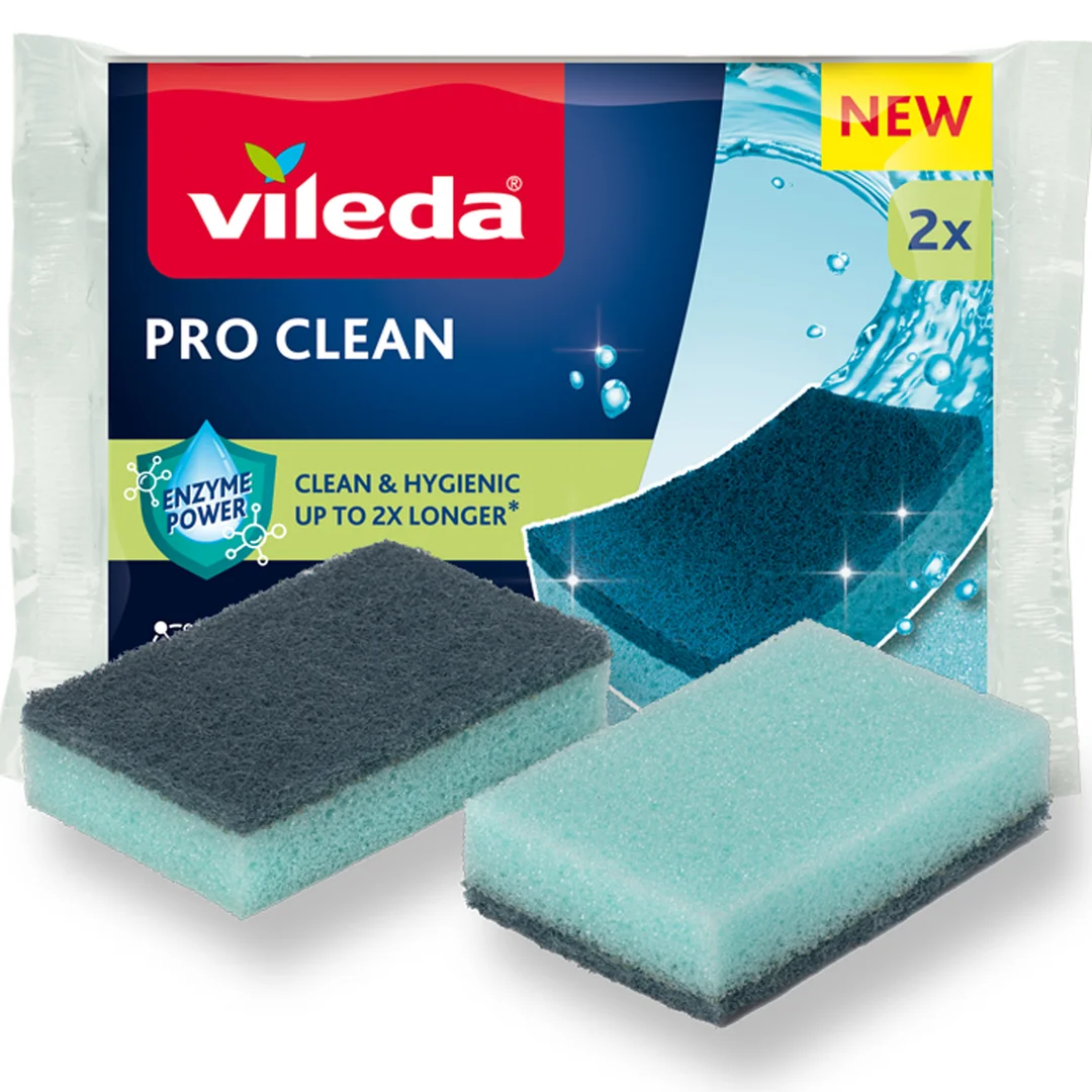 Zmywak z enzymami Vileda Pro Clean 2 szt. — zdjęcie 18