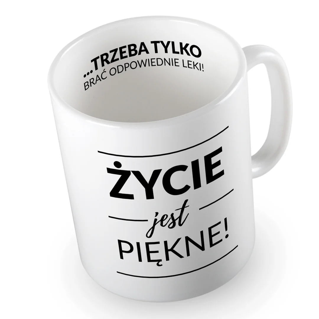 Kubek Życie jest piękne — zdjęcie 2