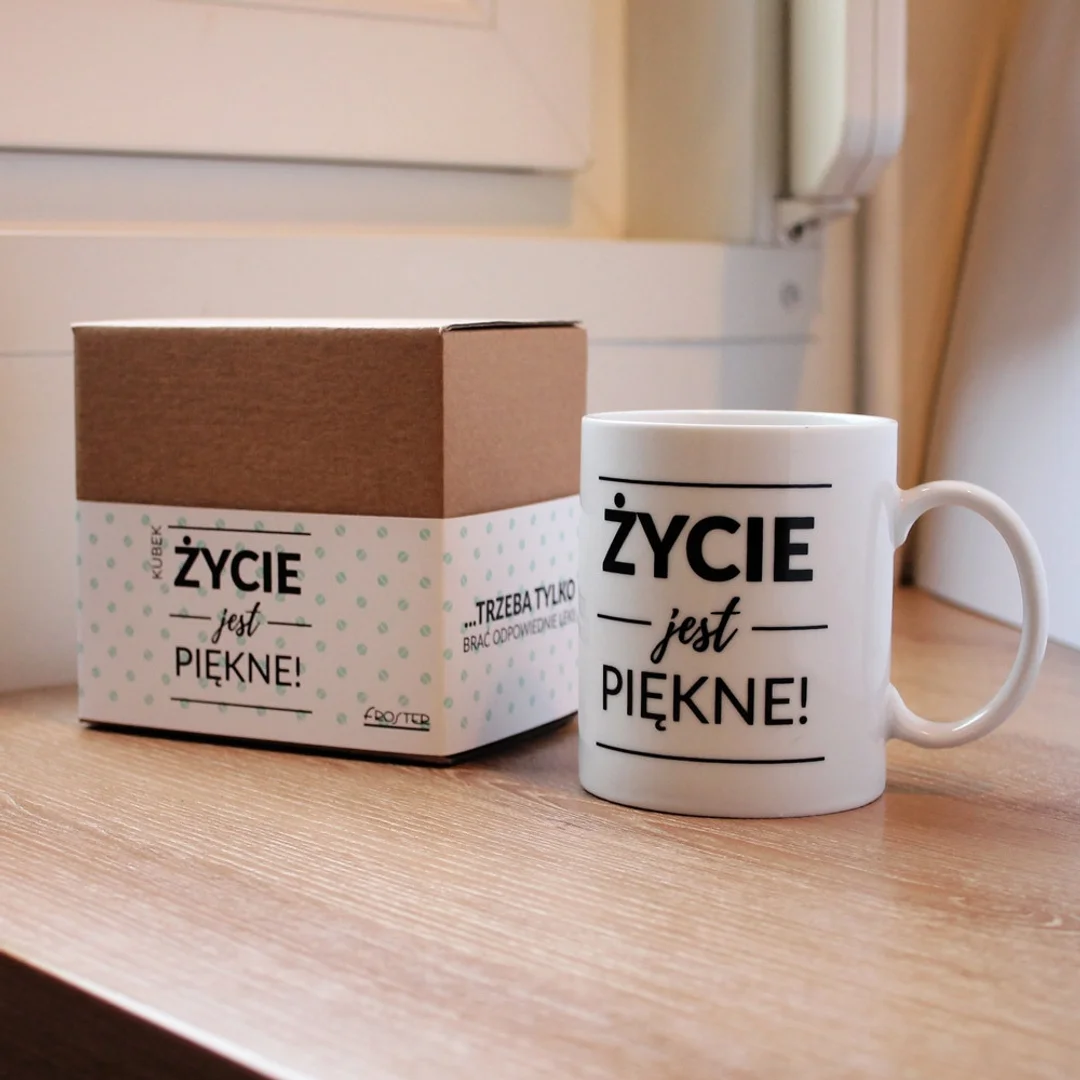 Kubek Życie jest piękne — zdjęcie 3
