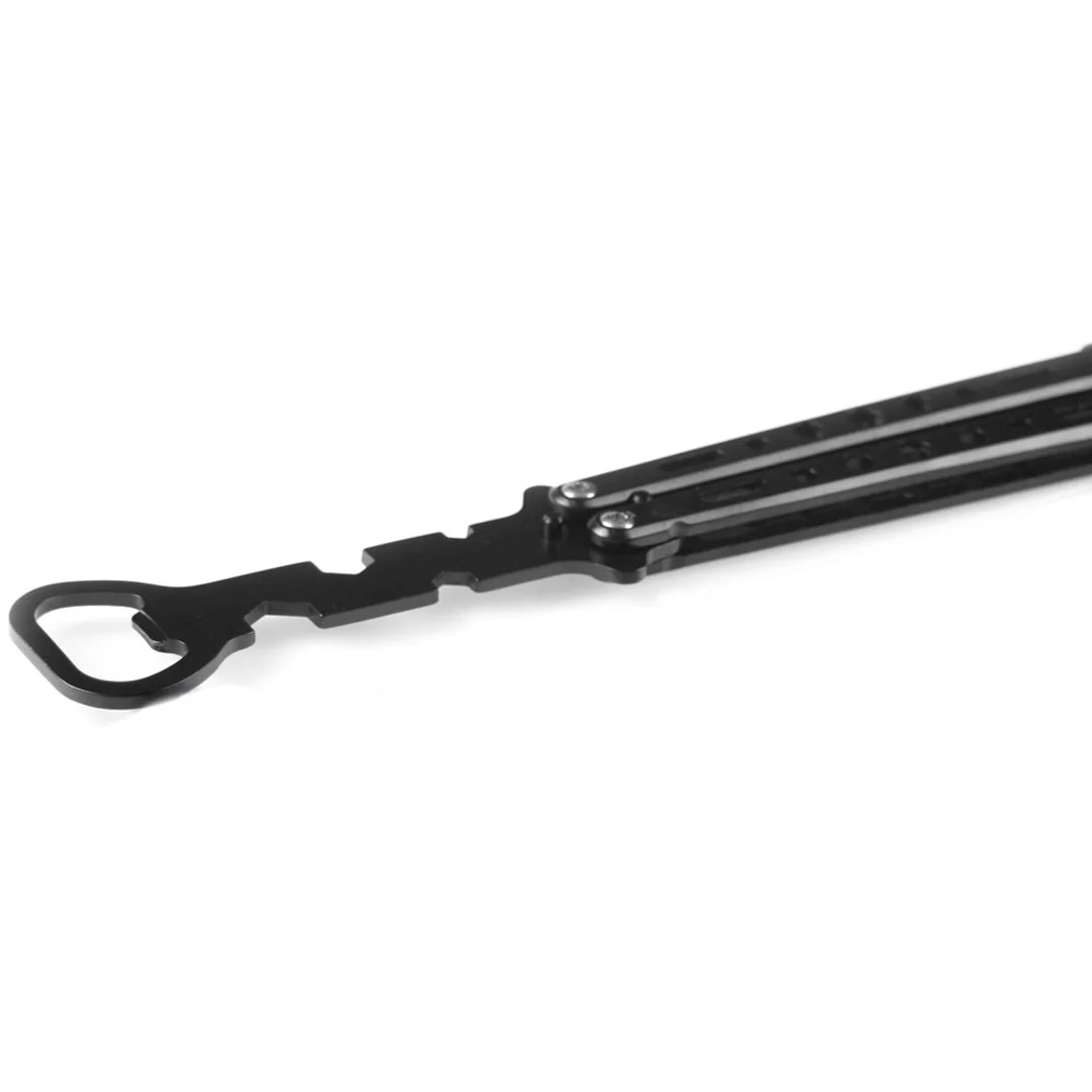 Otwieracz Motylkowy balisong treningowy czarny — zdjęcie 4