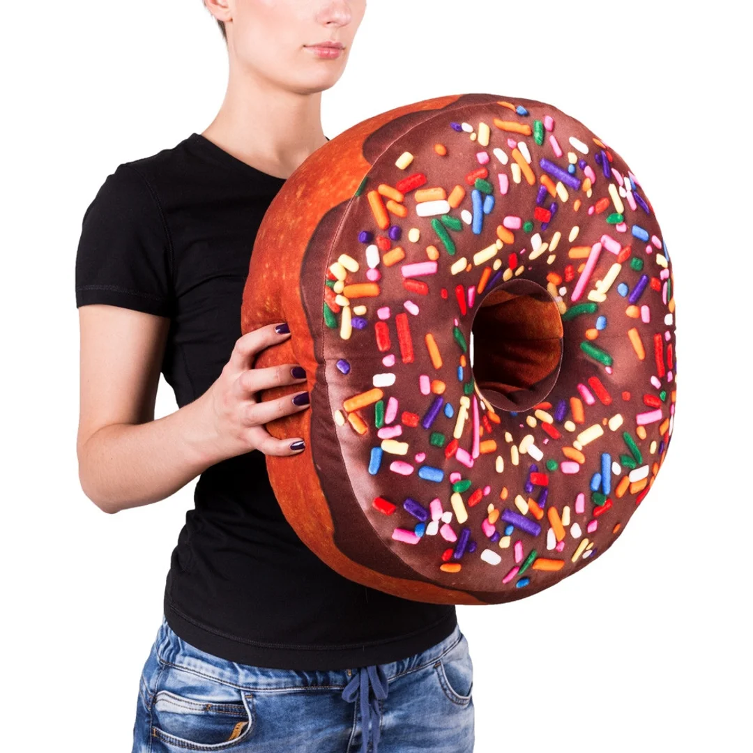 Poduszka Gigantyczny Donut Pączek pufa siedzisko — zdjęcie 4