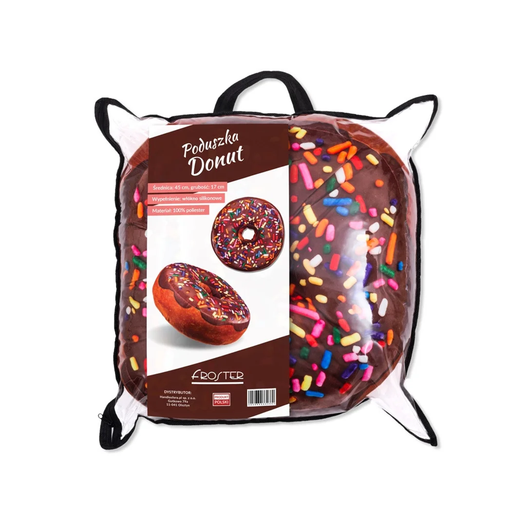 Poduszka Gigantyczny Donut Pączek pufa siedzisko — zdjęcie 11