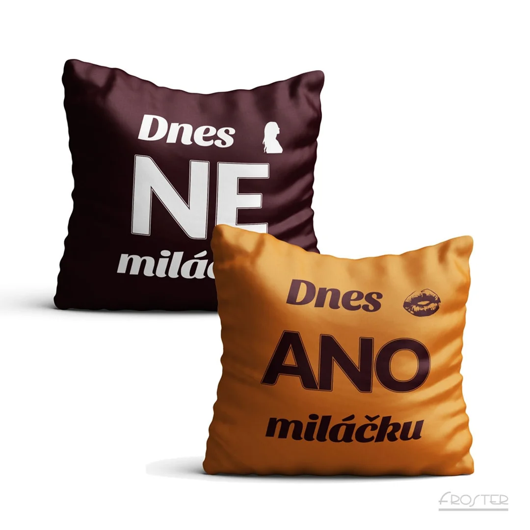 Poszewka prezentowa - Tak/Nie (CZ) — zdjęcie 2