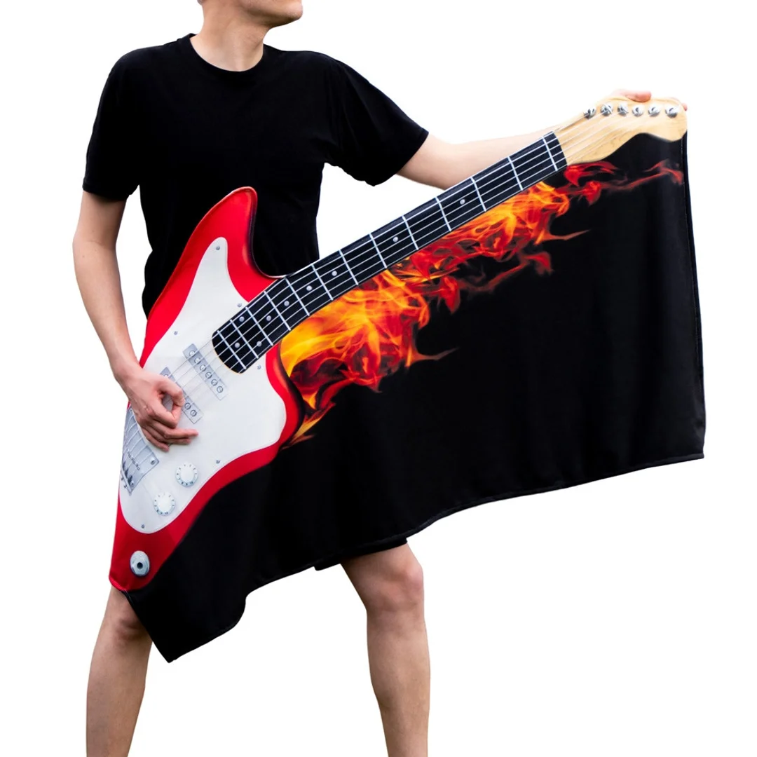 Ręcznik GITARA elektryczna prezent dla gitarzysty — zdjęcie 2