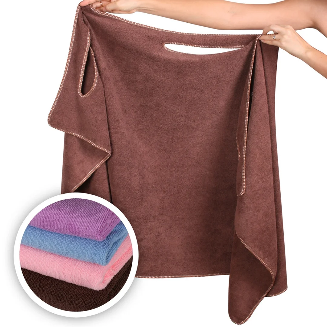 Ręczniko - Szlafrok fiolet ręcznik kilt sauna SPA — zdjęcie 3