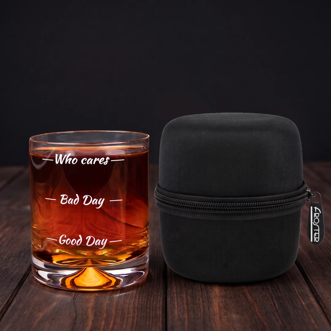 Szklanka do whisky Who cares wieczór kawalerski — zdjęcie 4