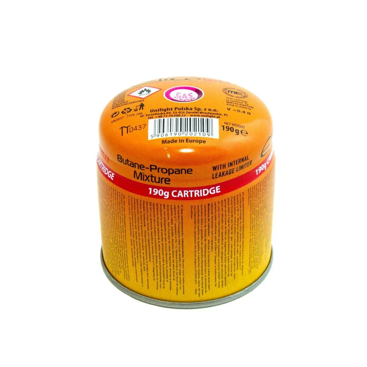 kartusz propan-butan 190g do lampy lutowniczej G20075