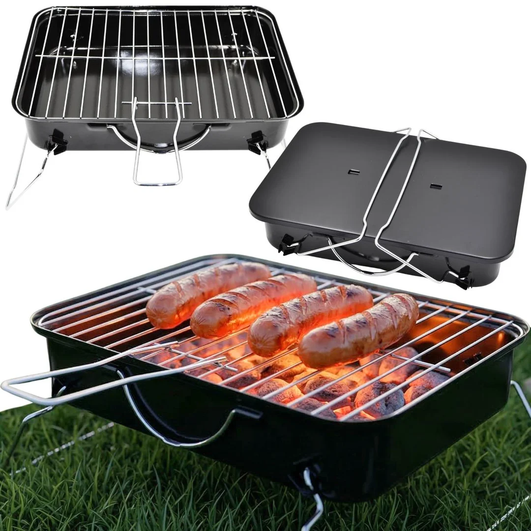 GRILL TURYSTYCZNY RANGER 35x25,5CM CZARNY