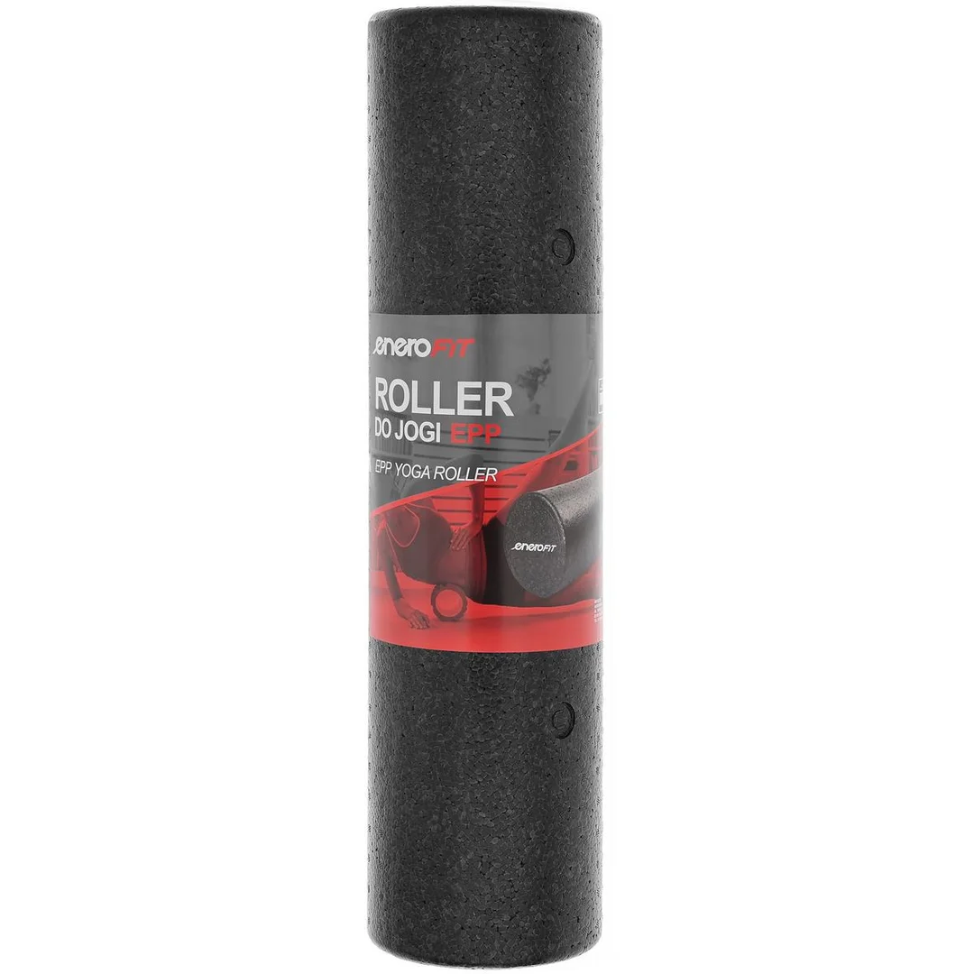 WAŁEK ROLLER FITNESS JOGA EPP CZARNY 15x90CM ENERO FIT - 14
