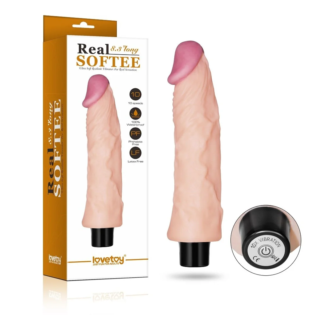 WIBRATOR 8" REAL SOFTEE
