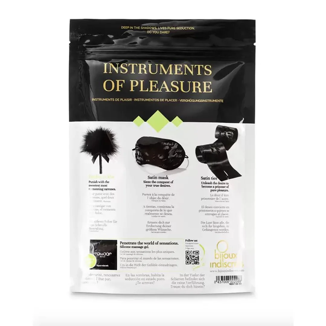 ZESTAW BDSM BIJOUX INSTRUMENTS OF PLEASURE - PURPLE - 7