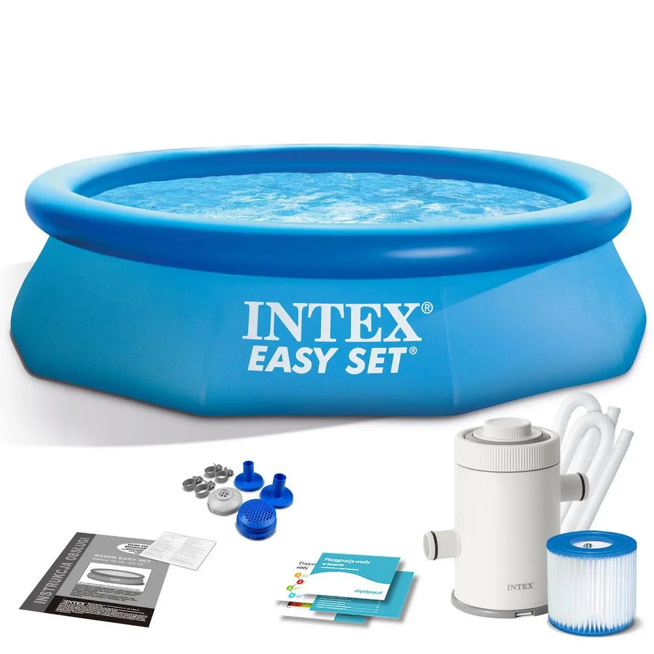 Basen ogrodowy rozporowy 305 x 76 cm 3w1 INTEX 28122