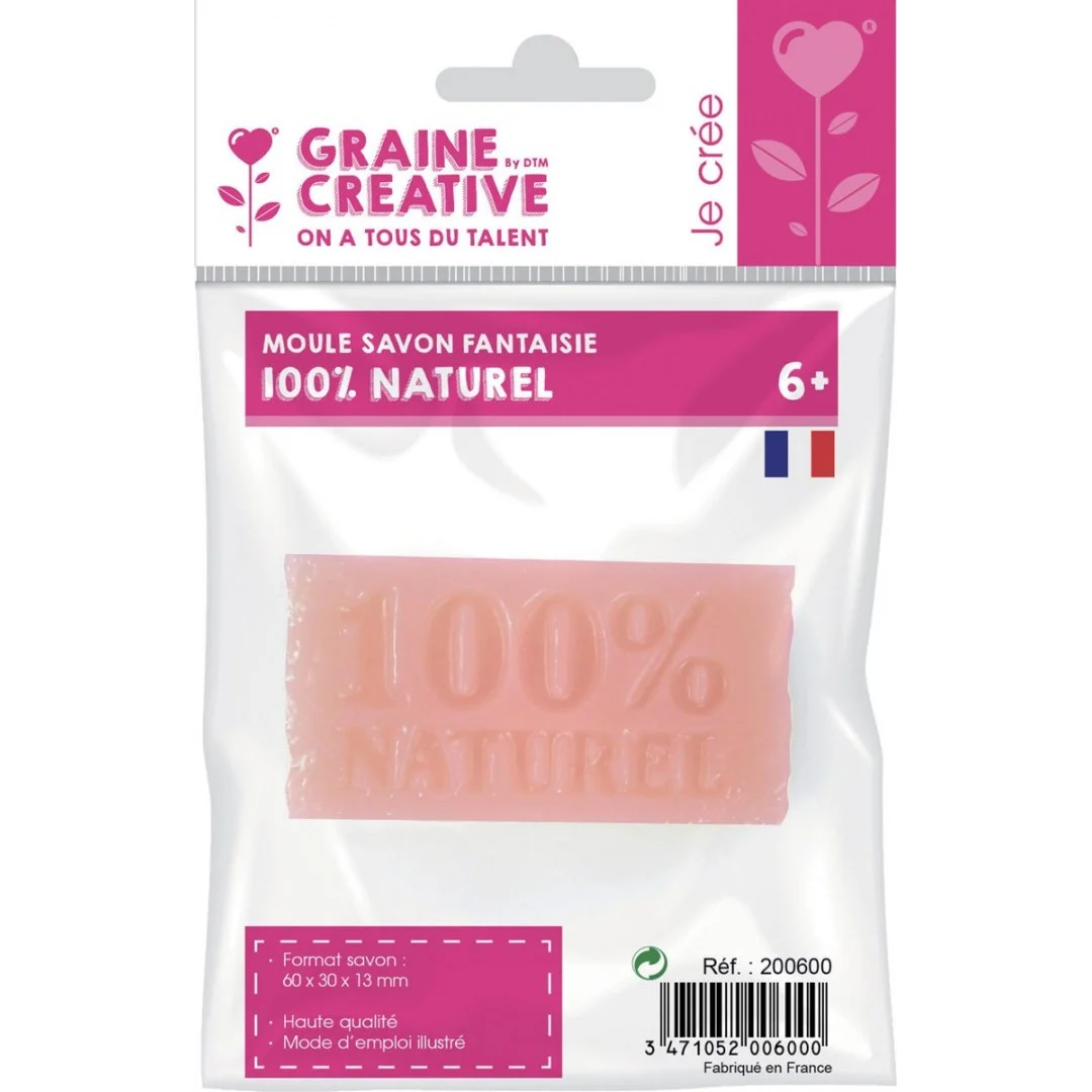 Foremka mini do mydła "100% NATUREL"