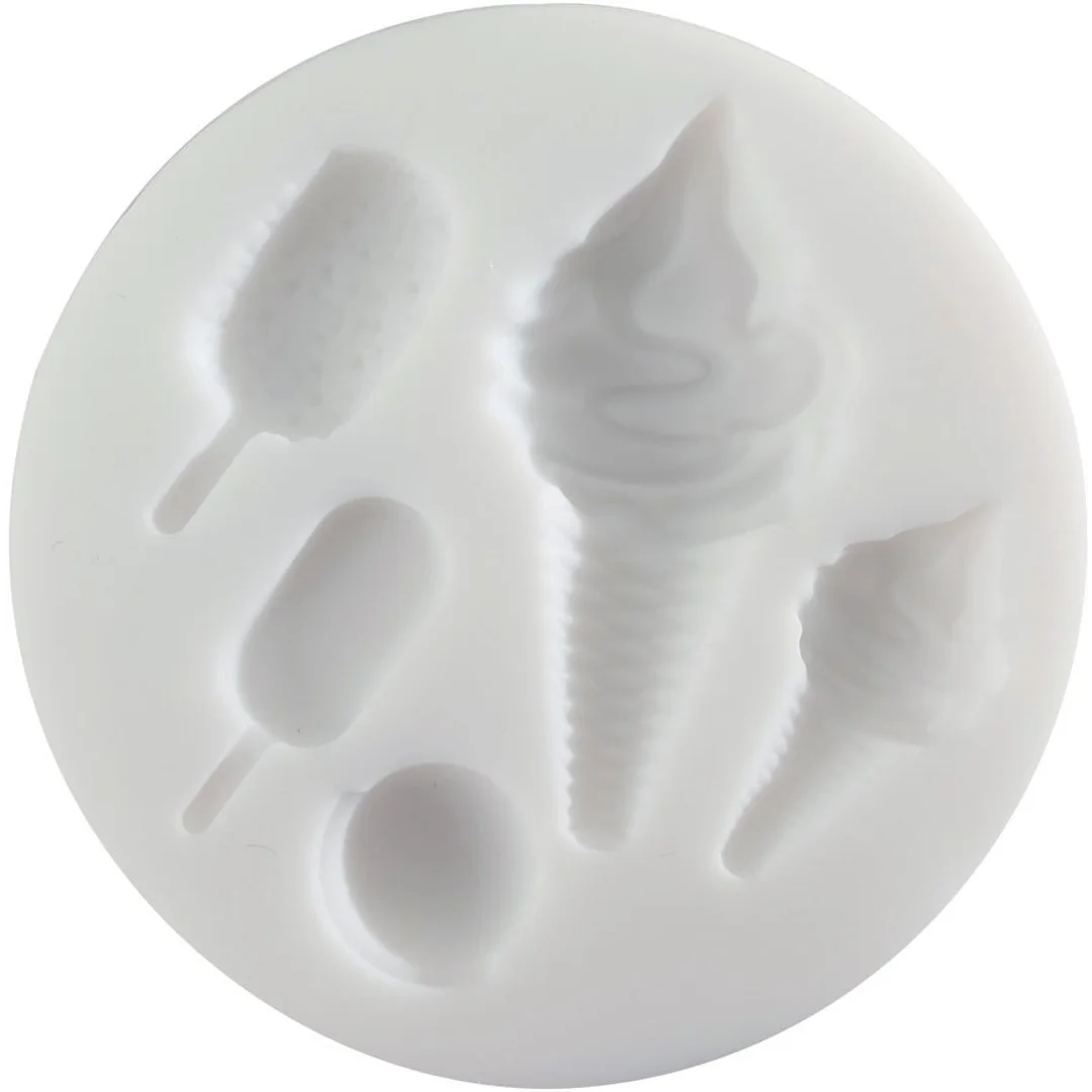 Foremka Silikonowa D: 7 cm Lody — zdjęcie 2